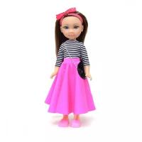Кукла Knopa Викки на набережной, 36 см, 85009 розовый