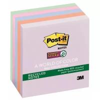 Post-it Блок-кубик Super Sticky, 76 х 76 мм, 5 блоков по 90 листов (654-5SSNRP)