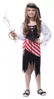 Карнавальный костюм пиратский для девочки 