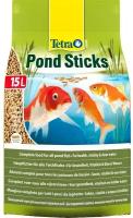 Корм для прудовых рыб Tetra Pond Sticks 15 л (палочки)