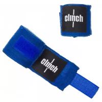 Бинты эластичные Clinch Boxing Crepe Bandage Punch синие (длина 3.5 м)
