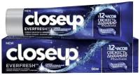 Зубная паста CloseUp Everfresh взрывной ментол, 100 мл, 132 г, синий