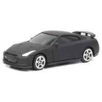 Машина металлическая Nissan GTR (R35), черный матовый цвет