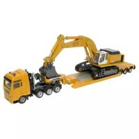 Набор техники Siku Тягач с экскаватором Liebherr, 1847 1:87, 27.5 см