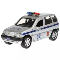 Внедорожник ТЕХНОПАРК Chevrolet Niva Полиция (CHEVY-NIVA-POLICE), 12 см