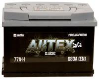Автомобильный аккумулятор АкТех Classic ATC 77-З-R 278х175х190