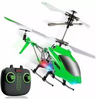 Вертолет Syma Phantom S107H, 22 см, зеленый