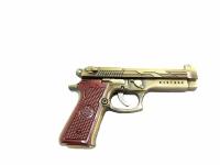 Стреляющая модель Beretta 92 золото