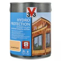 V33 антисептик для усиленной защиты дерева Hydro Protection, 2.5 л, бесцветный