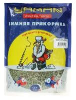 Прикормка Yaman Winter Taste Гранулы 3мм, Карась, зимняя, анис, цвет зелёный, 700 г