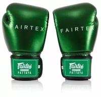 Перчатки для бокса Fairtex BGV22 зеленые 14 унций