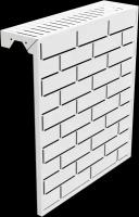 Экран для радиатора 610х540х150 мм белый, RAL 9003