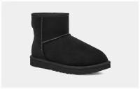 Угги UGG, натуральная замша, размер RU - 39, US - 9, EU - 40, 26 см, черный