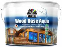 Грунт для защиты древесины Dufa Wood Base Aqua бесцветная 9 л