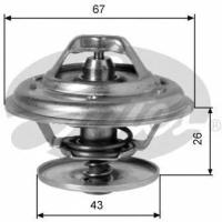 Термостат FORD AUSTRALIA: EXPLORER 96-08 FORD USA: EXPLORER 93- MERCEDES-BENZ: G-CLASS 89-, G-CLASS Cabrio 89-, T1 c бортовой платформой/ходовая час Gates TH01991G1