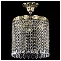 Светильник Bohemia Ivele Crystal 19201/25IV G Leafs, E14