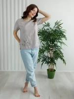 Блуза Kayros, размер 44, серый
