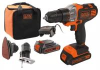 Многофункциональный инструмент BLACK+DECKER MultiEvo MT218S2A –QW