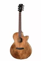 SFX-Myrtlewood-NAT SFX Series Электро-акустическая гитара, с вырезом, цвет натуральный, Cort