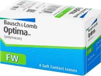 Контактные линзы Bausch & Lomb Optima FW, 4 шт., R 8,7, D -8