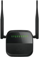 D-Link Модем DSL-2750U R1A Беспроводной маршрутизатор N300 ADSL2+ с поддержкой Ethernet WAN