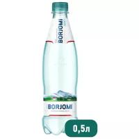 Минеральная вода Borjomi газированная, ПЭТ, без вкуса, 0.5 л