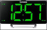 TELEFUNKEN Радиочасы TF-1711U(черный с белым)