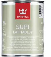 TIKKURILA SUPI LATTIAOLJU масло водоразбавляемое для полов в банях и саунах (0,9л)