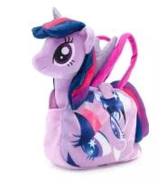 Мягкая игрушка пони в сумочке искорка/ twilight sparkle my little pony 25 см, 12075