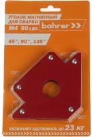 Уголок магнитный для сварки Bohrer 71230450, M4 (4