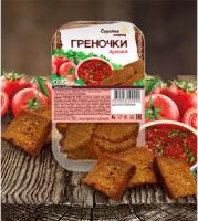 Гренки Сурские снеки со вкусом Аджики 100 гр