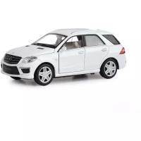 Модель 1:32 Mercedes-Benz ML63 AMG, белый 1251036JB Автопанорама