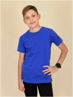 Футболка, футболка для мальчика, футболка однотонная, футболка детская (П35-16 р64 (122) 45) LIDEKO kids