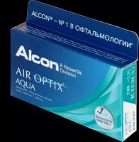 Контактная линза: Air Optix Aqua (1уп=6шт) R:=8.6 D:=-04,50