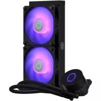 Система водяного охлаждения для процессора Cooler Master Masterliquid ML240L V2 RGB, черный/RGB