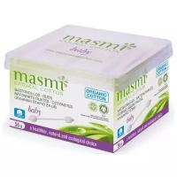 MASMI NATURAL COTTON. Детские гигиенические палочки из органического хлопка 56 шт