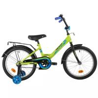 Городской велосипед Novatrack Forest 18 (2021) зеленый 18