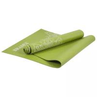 Коврик для йоги BRADEX SF 0404, 173х61х0.4 см зеленый/серый рисунок