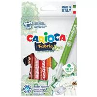 Carioca Набор фломастеров Fabric Liner (42909), ассорти