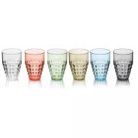 Набор стаканов Tiffany, 510 мл, акрил, 6 шт., Guzzini, 22570352