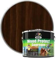 Пропитка декоративная для защиты древесины Dufa Wood Protect Supreme палисандр 9 л