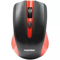 Беспроводная мышь SmartBuy SBM-352AG, черный/красный