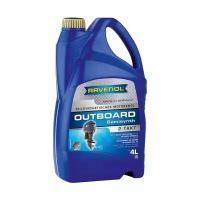 Моторное масло Ravenol Outboardoel 2T Teilsynth 4 л