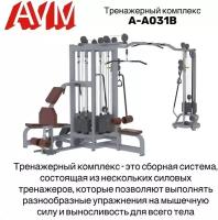 Профессиональный тренажерный комплекс AVM A-A031B