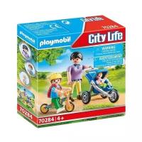 Конструктор Playmobil City Life 70284 Мама с детьми