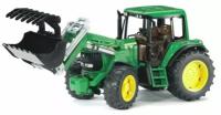 Трактор Bruder John Deere 6920 с погрузчиком (02-052) 1:16, 38.5 см