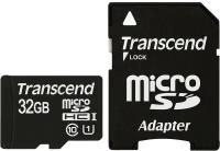 Карта памяти Transcend microSDHC Premium 400X Class 10 UHS-I U1 (60/10MB/s) 32GB + ADP