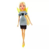 Кукла Winx Club Мода и магия-3 Стелла, 27 см, IW01381603 черный