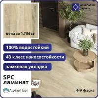 Виниловый ламинат Alpine Floor Premium XL ЕСО 7-19 Дуб Сливочный 1220х183х8 мм