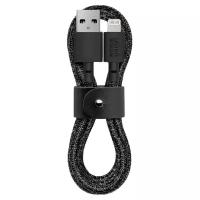 Native Union Belt Cable USB-A to Lightning 1.2 m (BELT-KV-L-CS-BLK-2) cosmos кабель usb-a to lightning